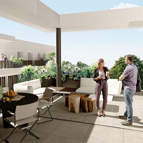 Terrazzo appartamento Giardino delle Gemme Fidenza